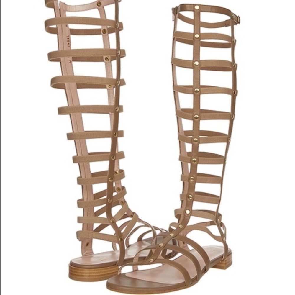Stuart Weitzman Gladiator Sandals, Sz 7.5
